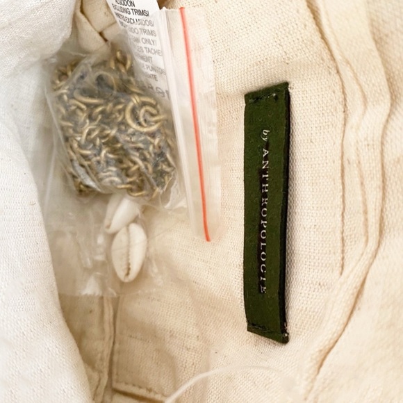 HTF Anthropologie Seashells Embellished Jules Convertible Bag - Picture 7 of 8